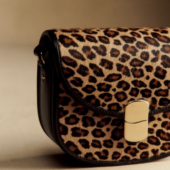 Sezane Claude Bag Leopard - Size TU - Picture 2 of 3